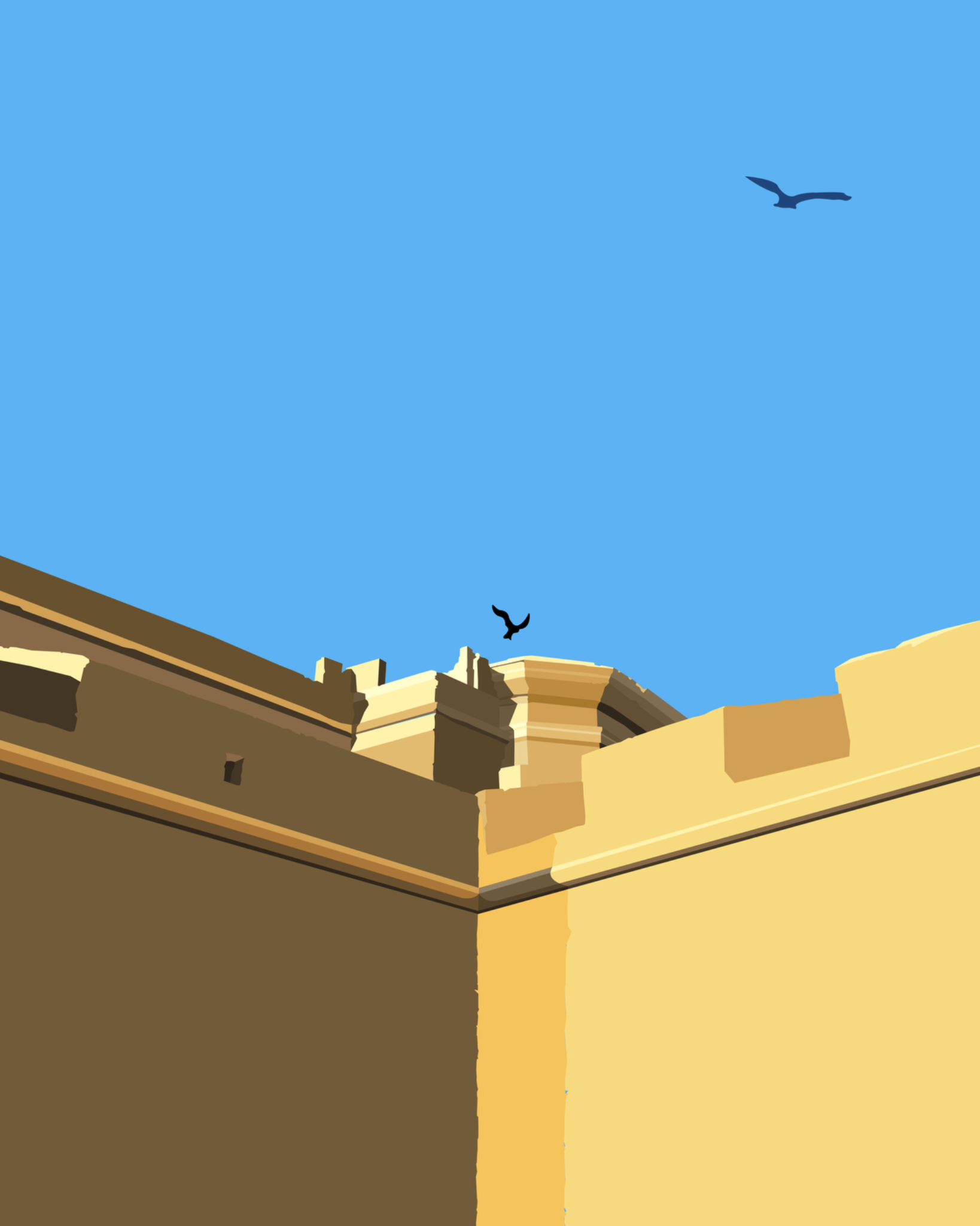 MALTA / SKY 일러스트레이션