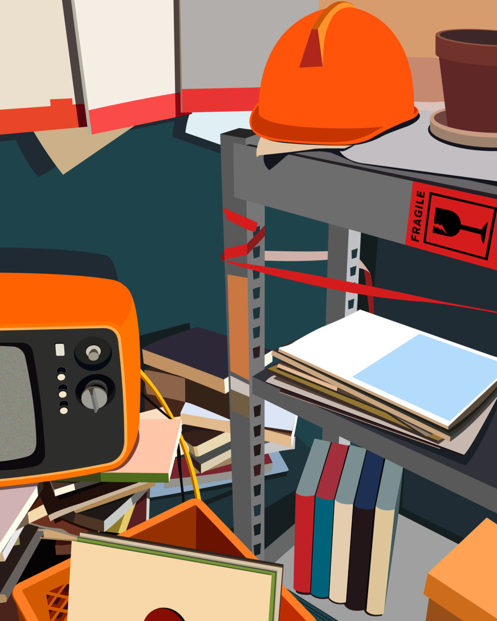 COLLECTED OBJECTS 일러스트레이션