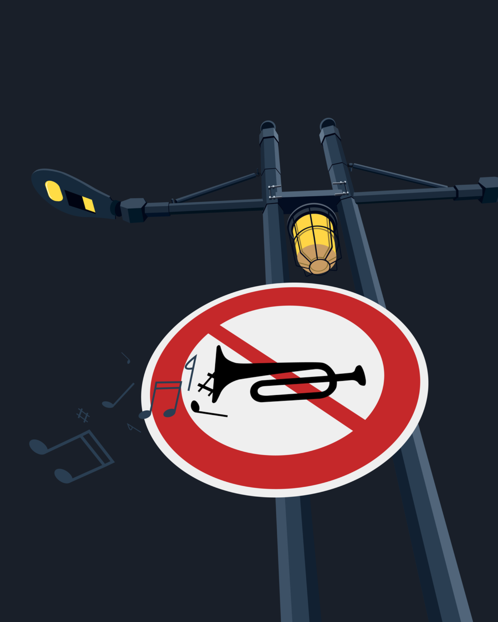STREET SIGN 일러스트레이션